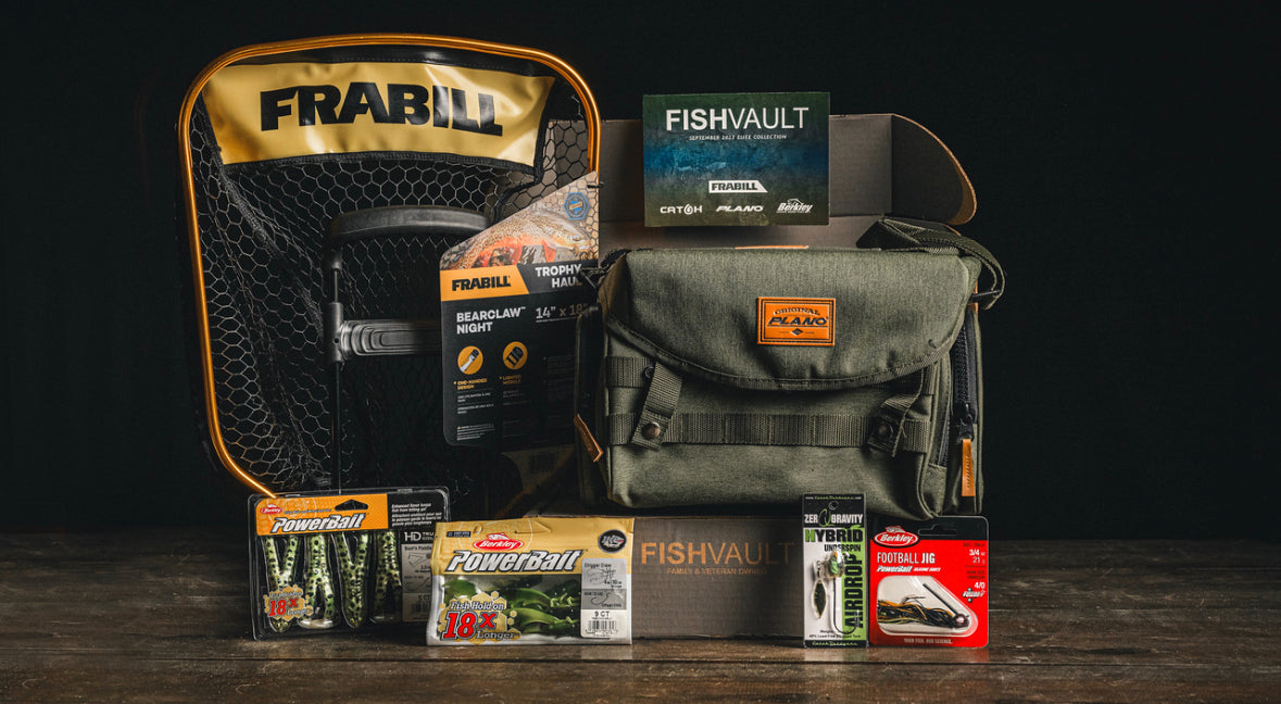 FishVault's Sept 2023 Fishing Subscription Box