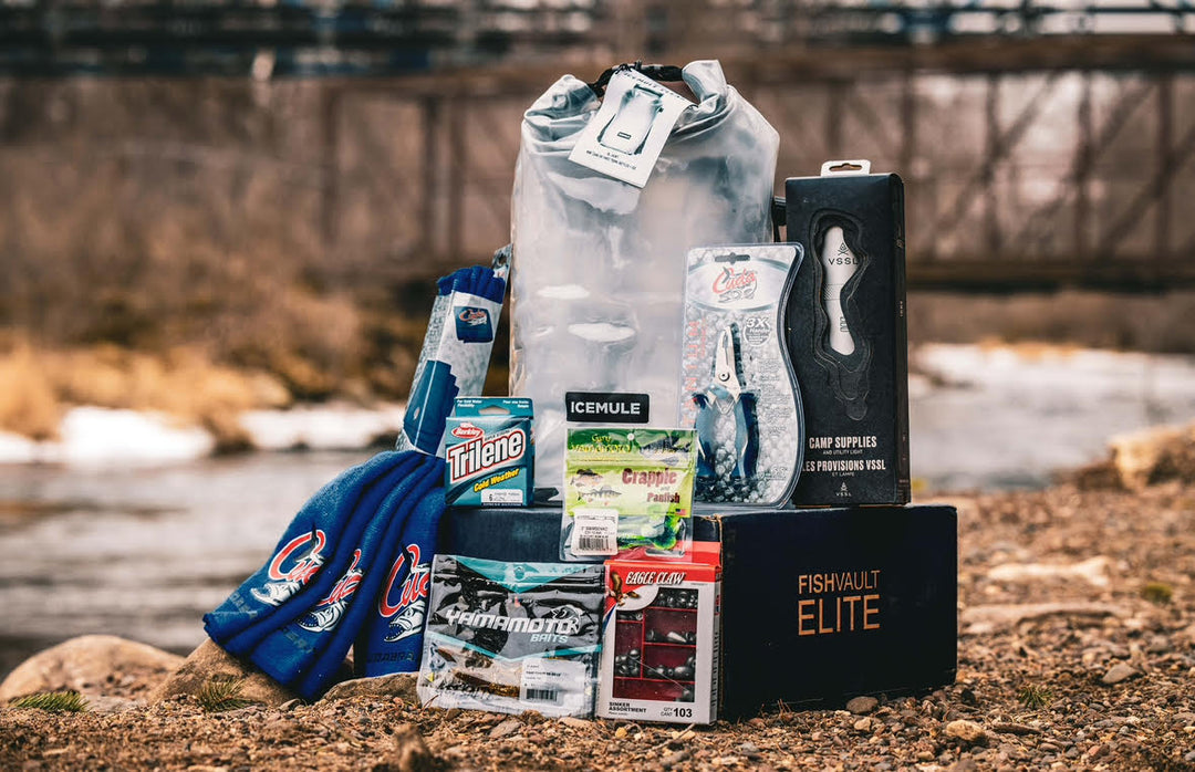 FishVault's January 2024 Fishing Subscription Box