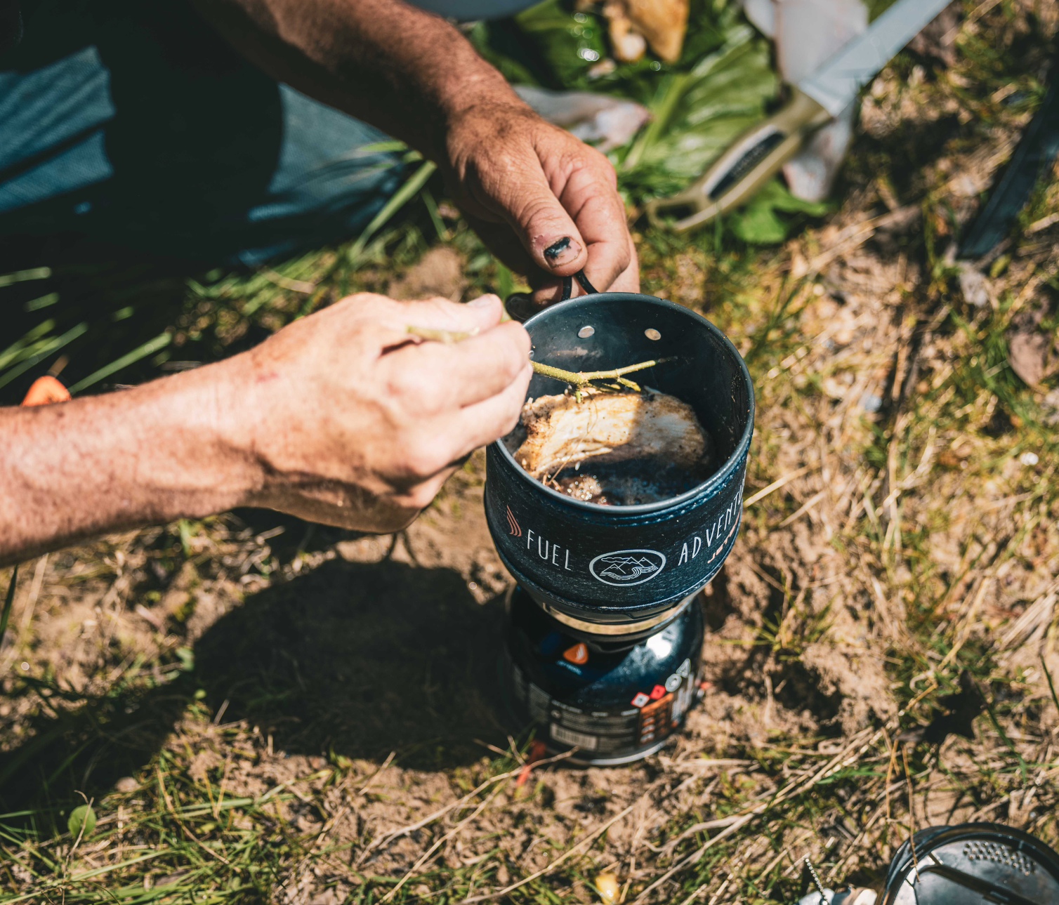 Cooking Fish While Camping